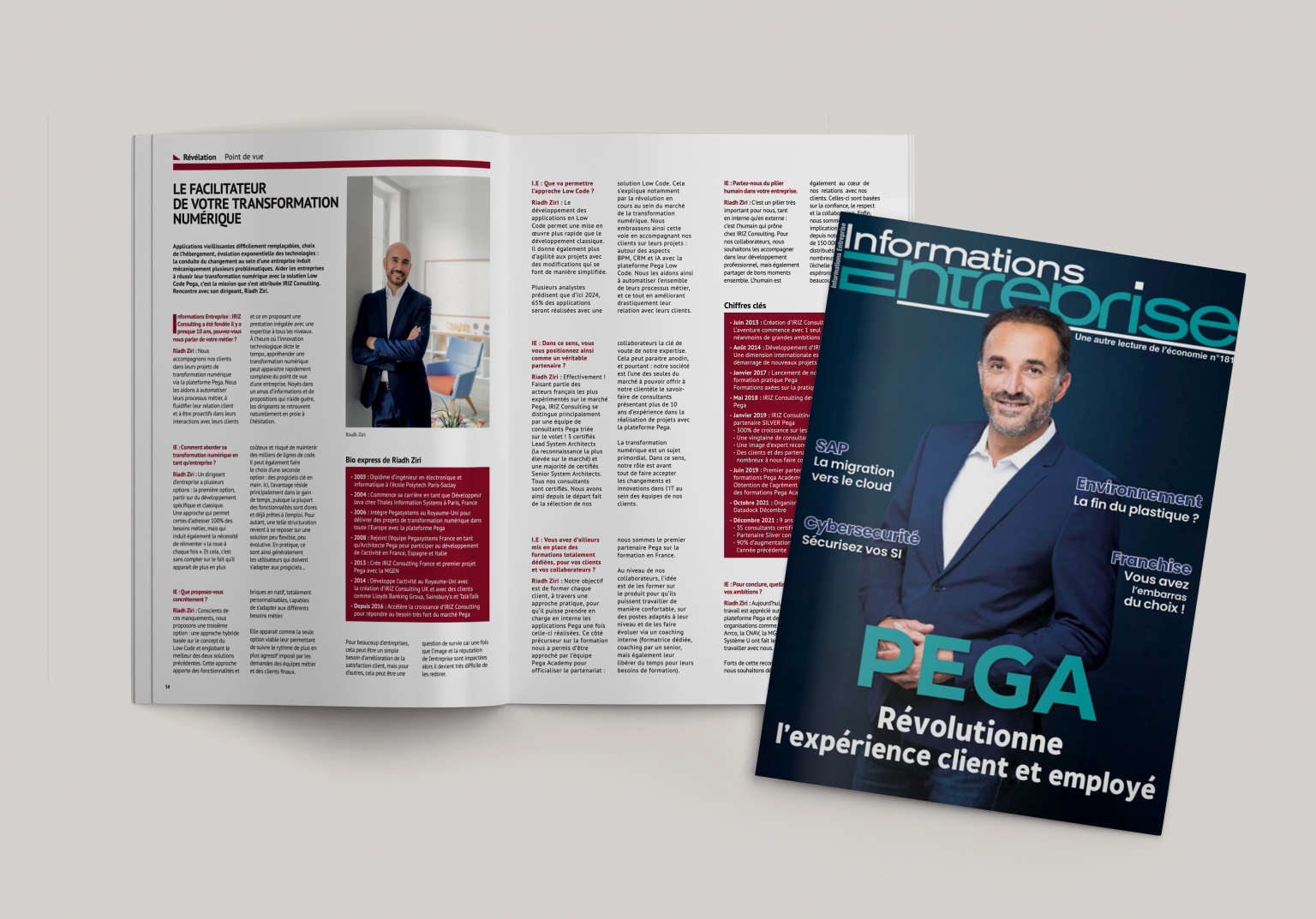 IRIZ Consulting, facilitator of your digital transformation with Pega